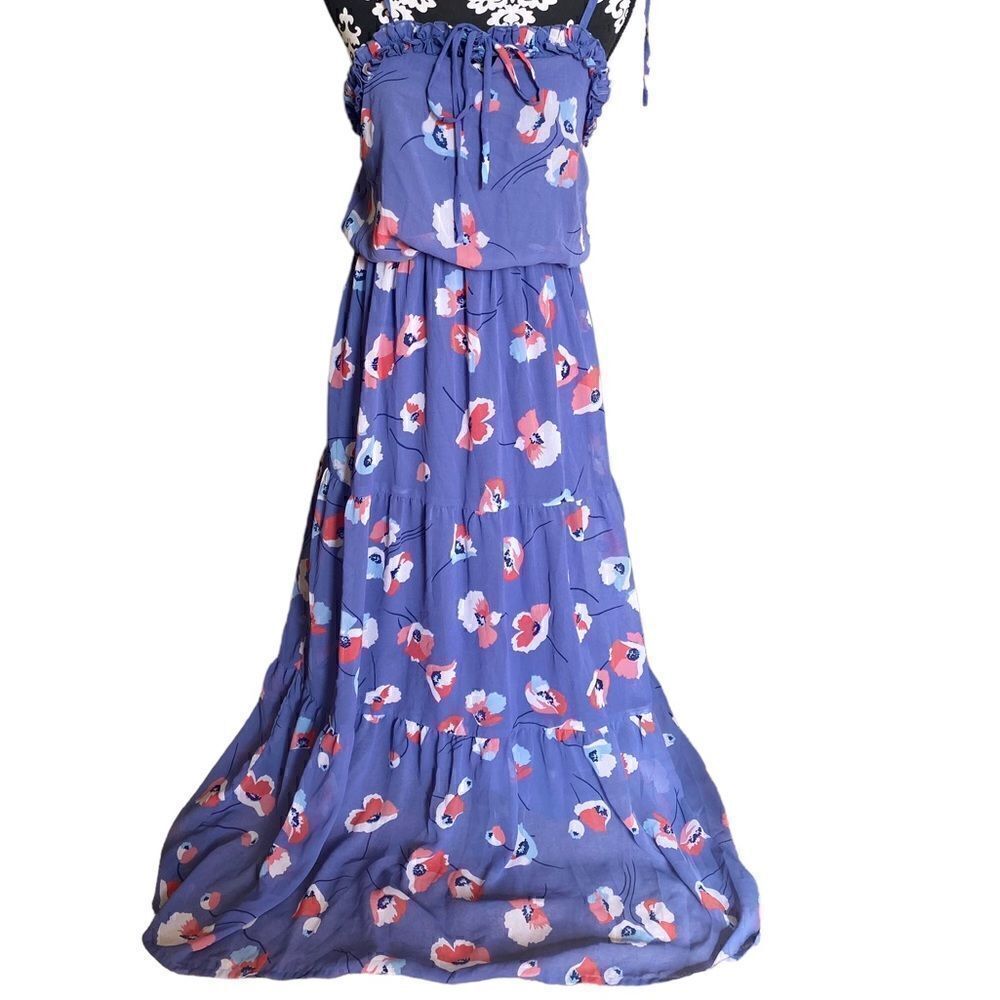 Jessica Simpson Floral Maxi Dress Size Medium
